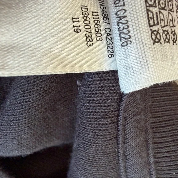 cozy retro coquette vintage VS pink embroidered Long Sleeve Sweatshirt Sz Small - Picture 8 of 9